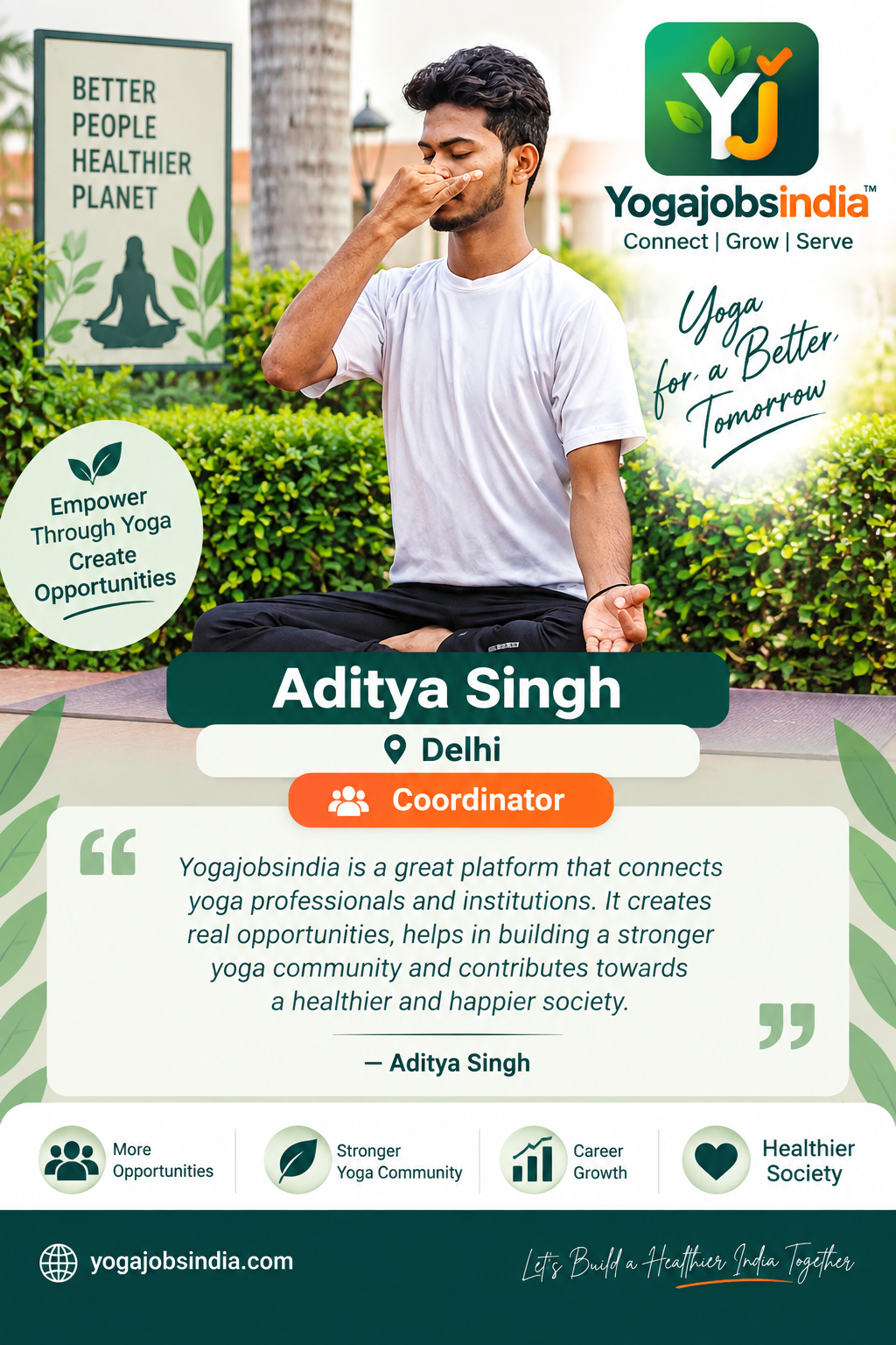 Aditya Singh Delhi - Coordinator