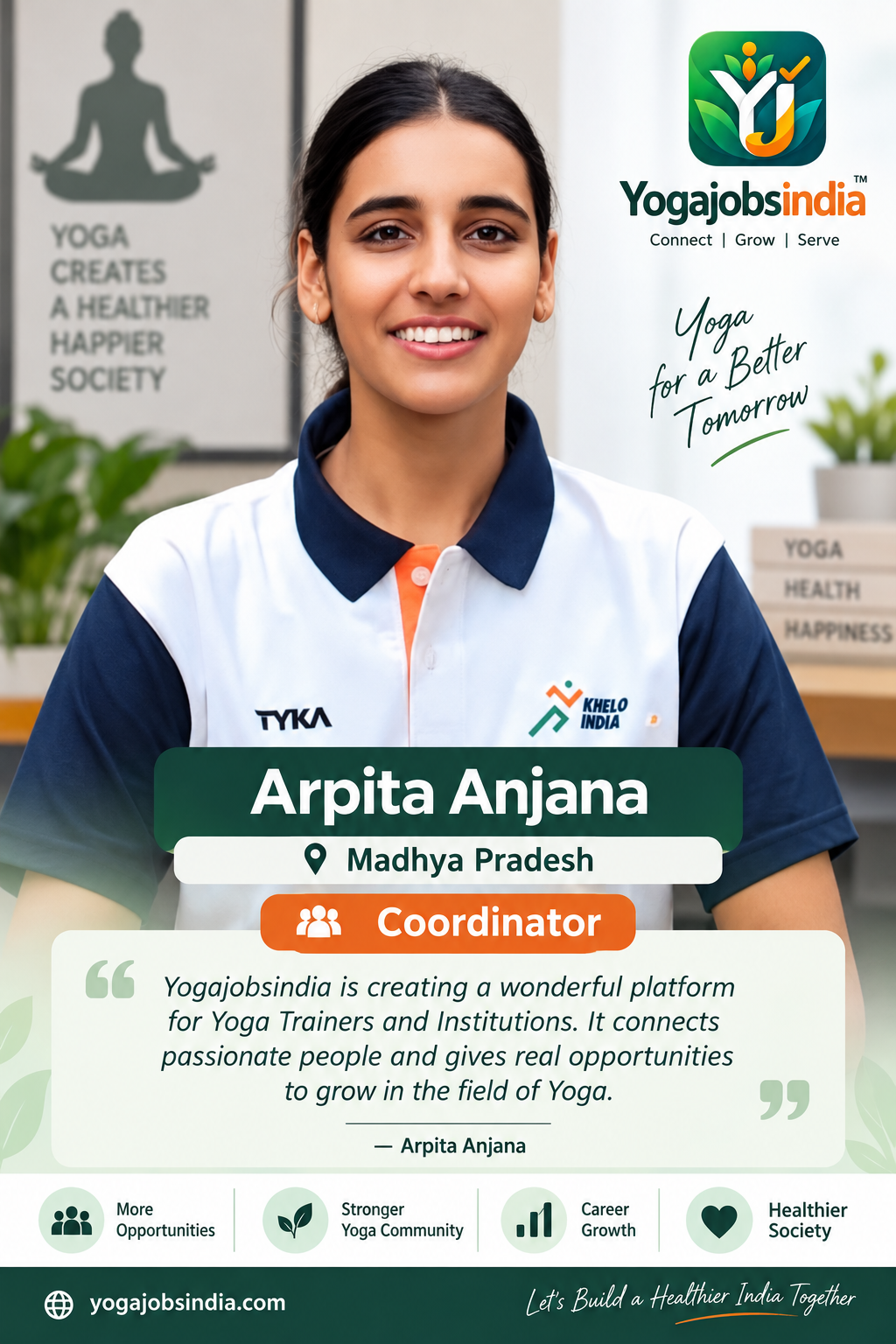 Arpita Anjana Madhya Pradesh - Coordinator