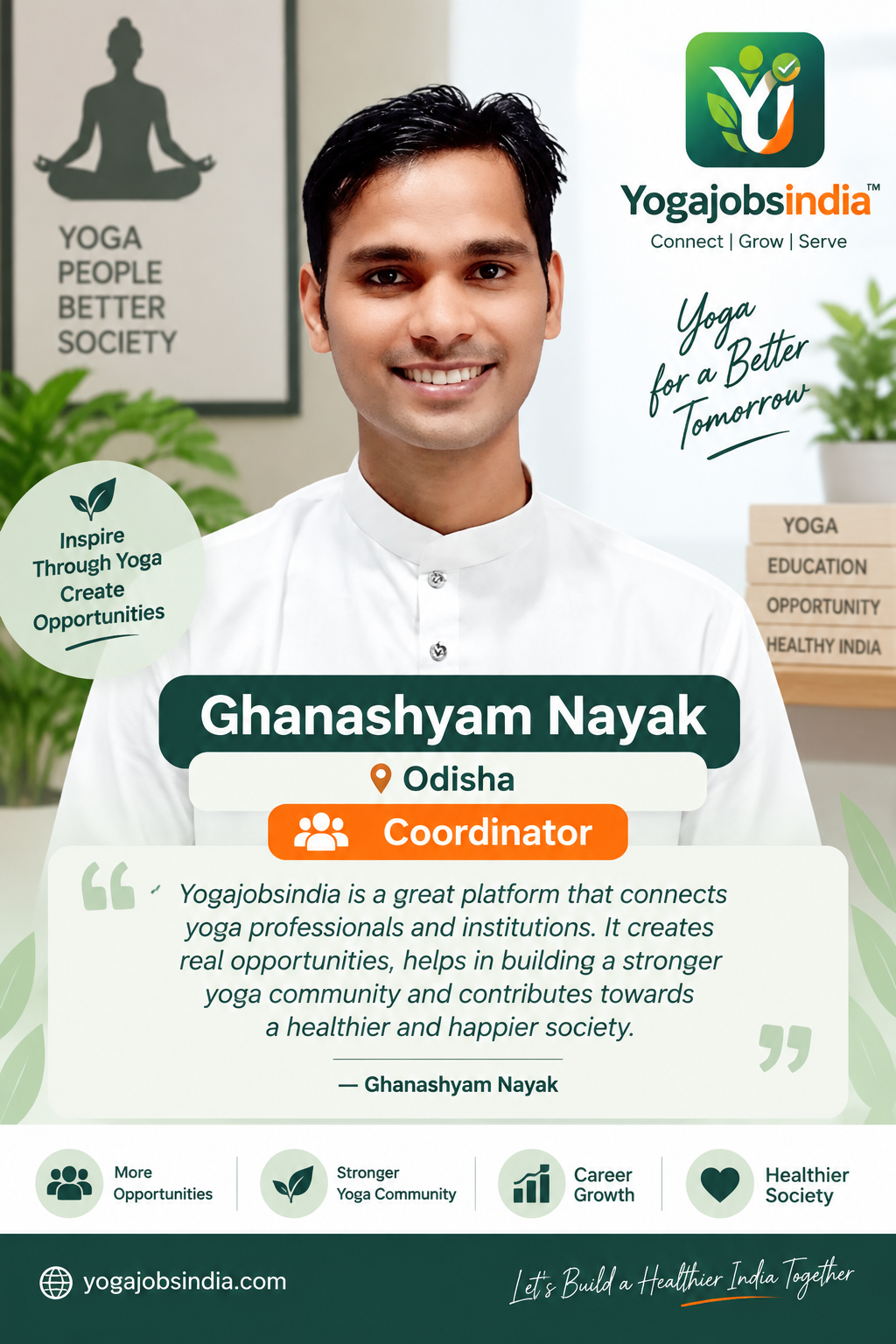 Ghanashyan Nayak Odisha - Coordinator