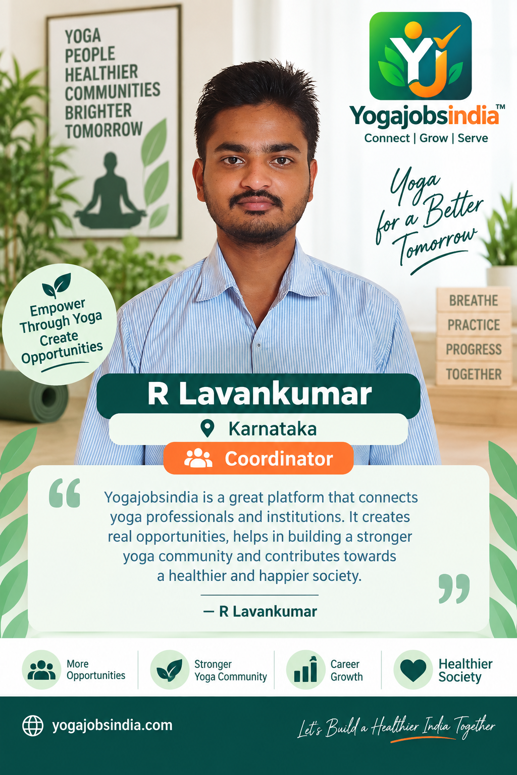 R Lavankumar Karnataka - Coordinator