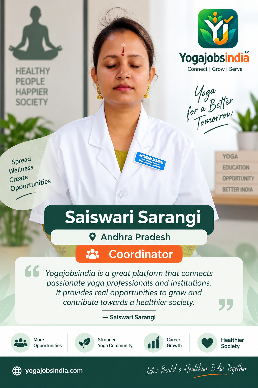 Saiswari Sarangi Andhra Pradesh - Coordinator