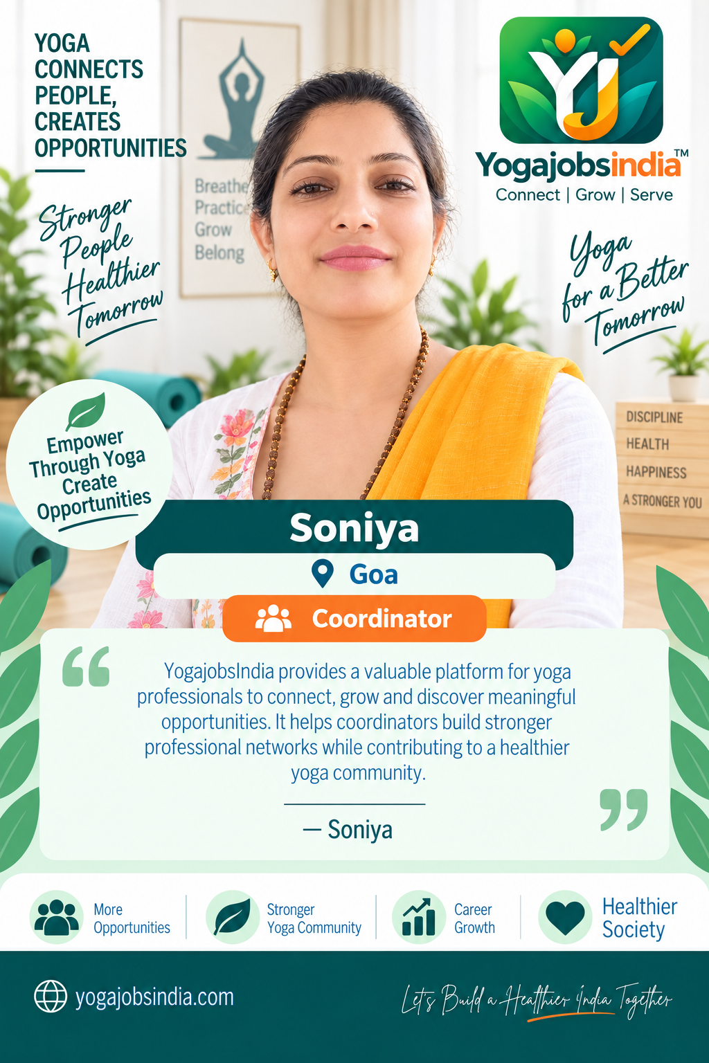 Soniya Goa - Coordinator