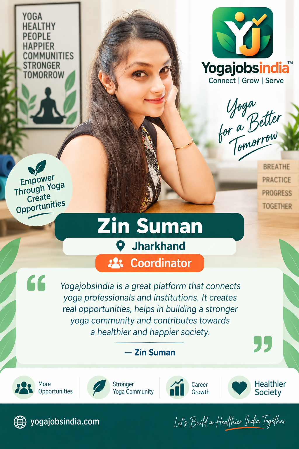 Zin Suman Jharkhand - Coordinator