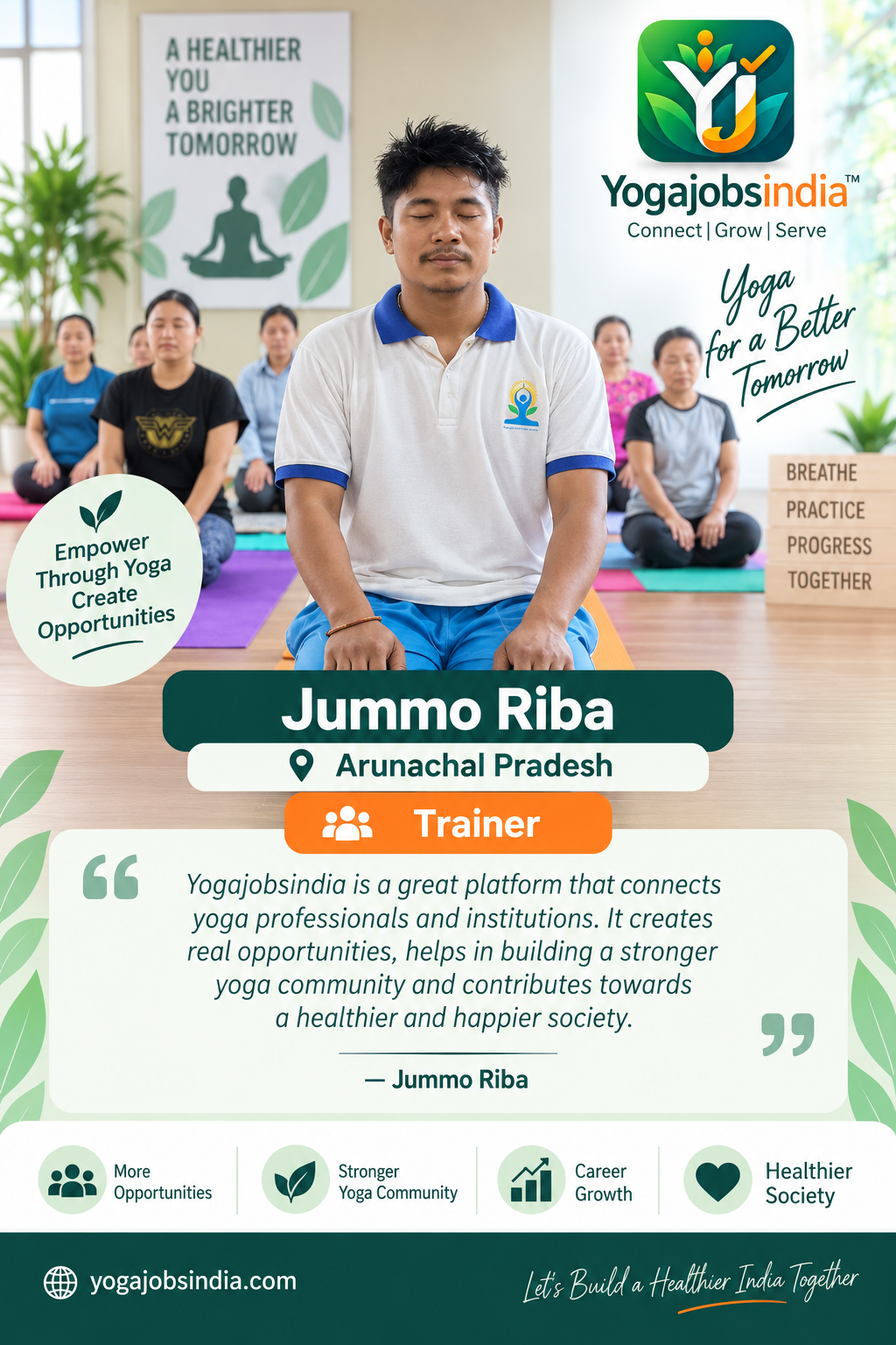 Jummo Riba Arunachal Pradesh - Trainer