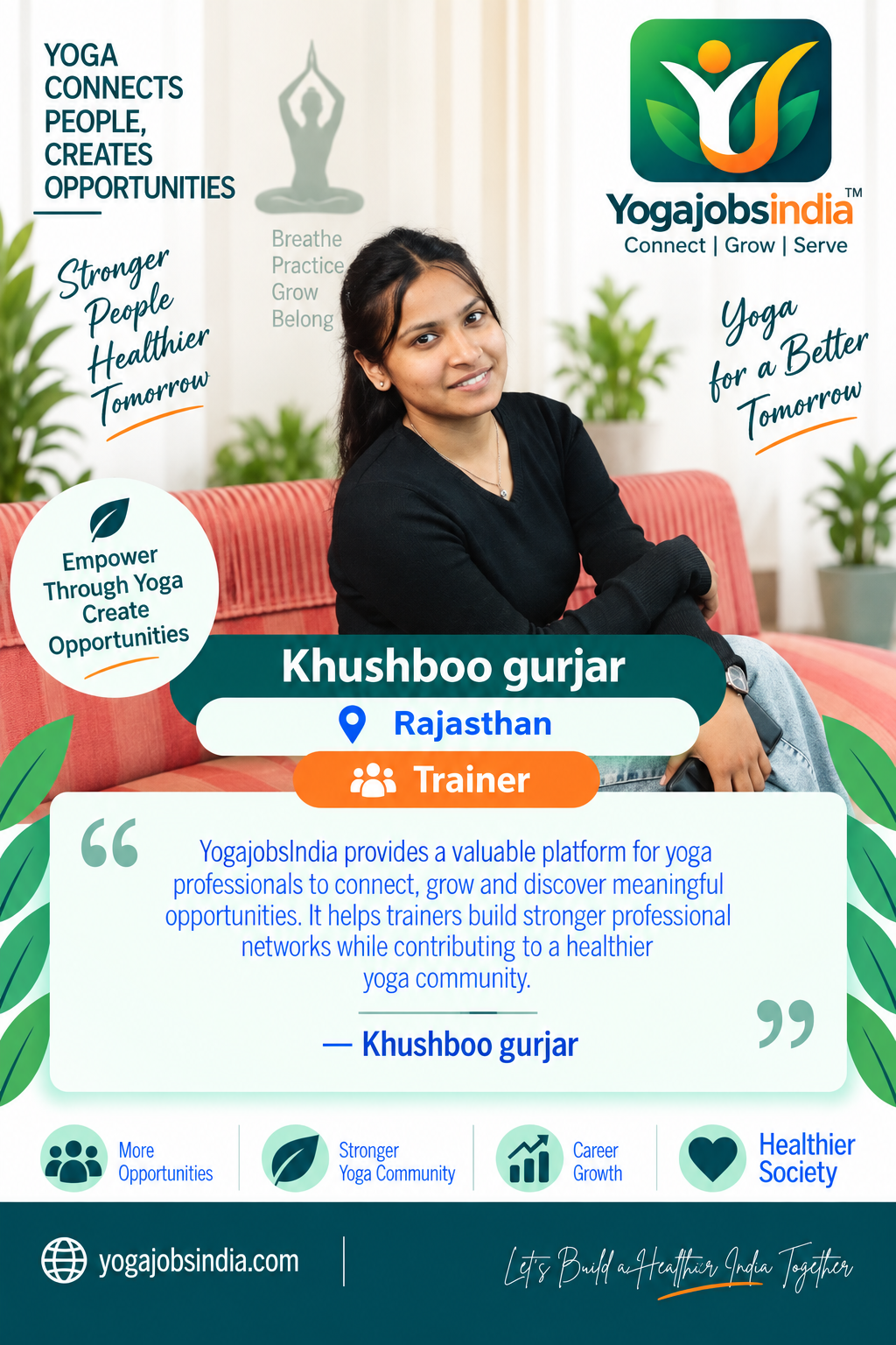 Khushboo Rajasthan - Trainer
