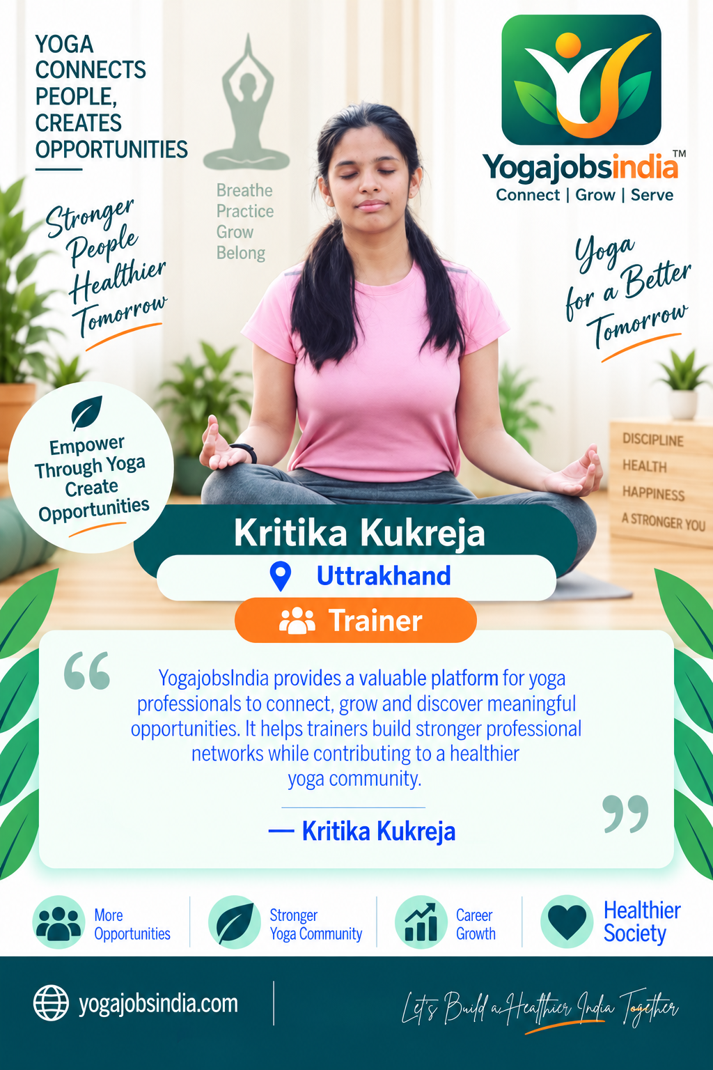 Kritika Uttrakhand - Trainer